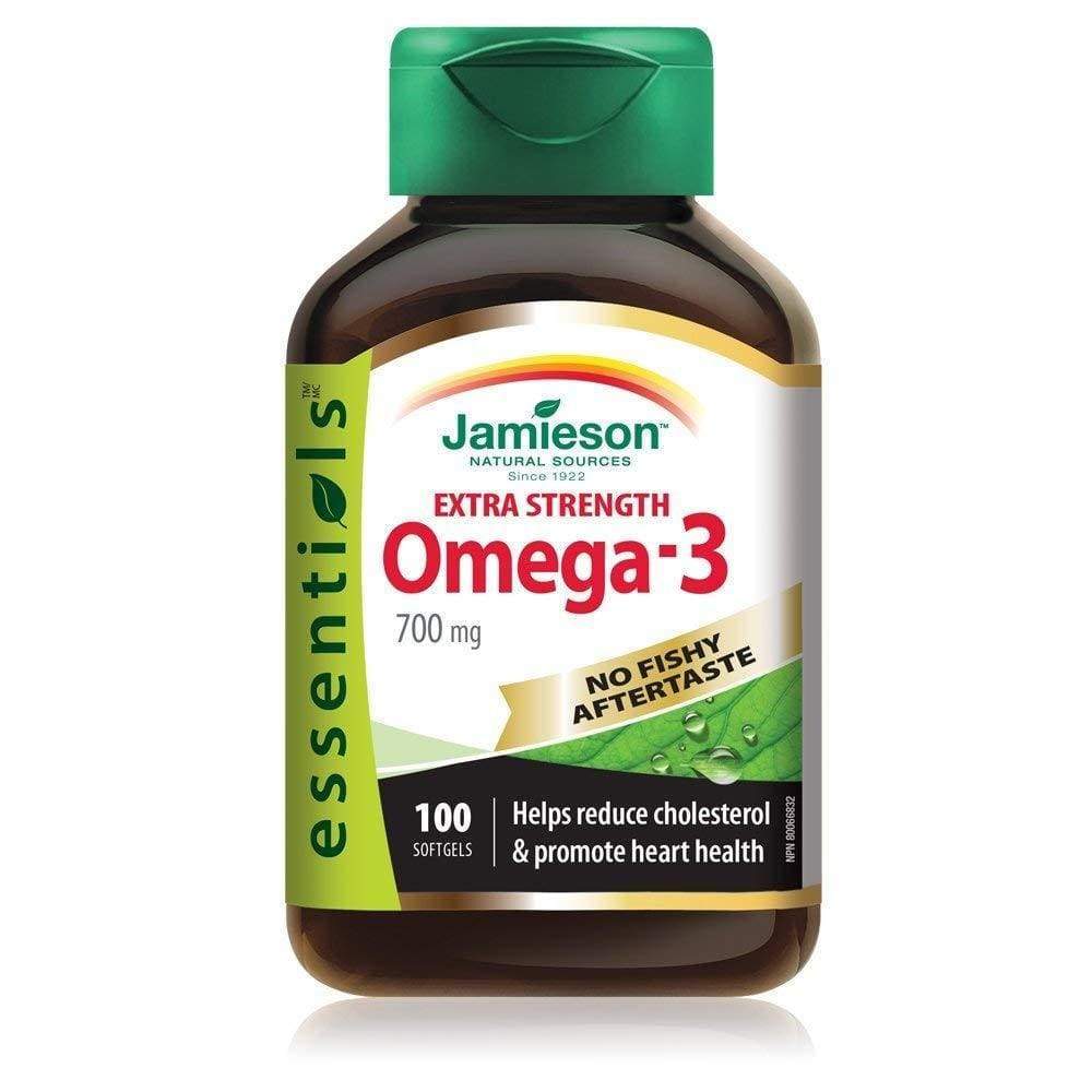 Jamieson Extra Strength Omega-3 700 mg 100 Softgels