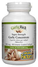 내추럴 팩터스 마늘리치 슈퍼 스트렝스 마늘 농축물 500 mg