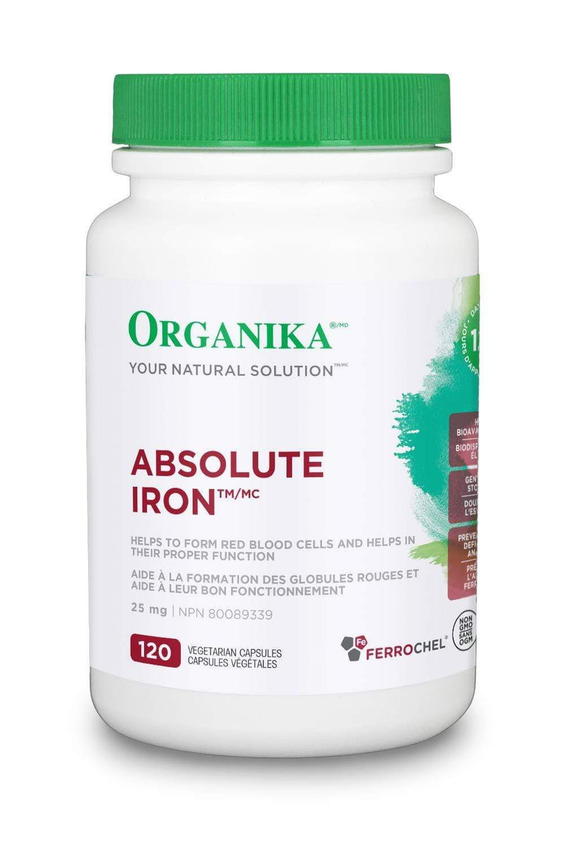 Organika Absolute Iron 120 Capsules