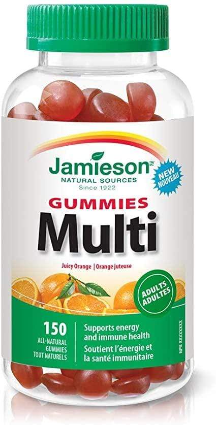 Jamieson Multi Gummies Juicy Orange 150 Gummies