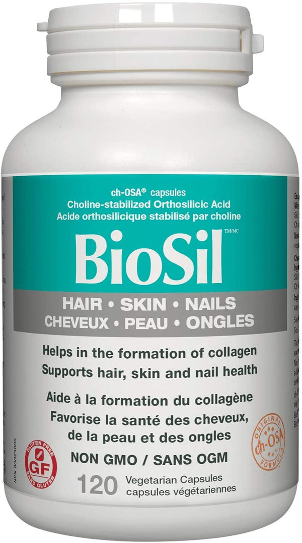 BioSil, 고급 콜라겐 생성기, 120 캡슐