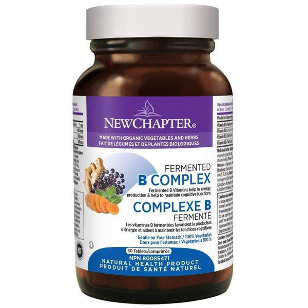 New Chapter Fermented B Complex 30 Tablets