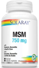 Solaray MSM 750 مجم 90 كبسولة