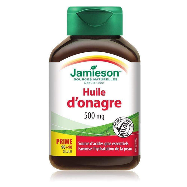 Jamieson Evening Primrose Oil 500 mg 180 Softgels
