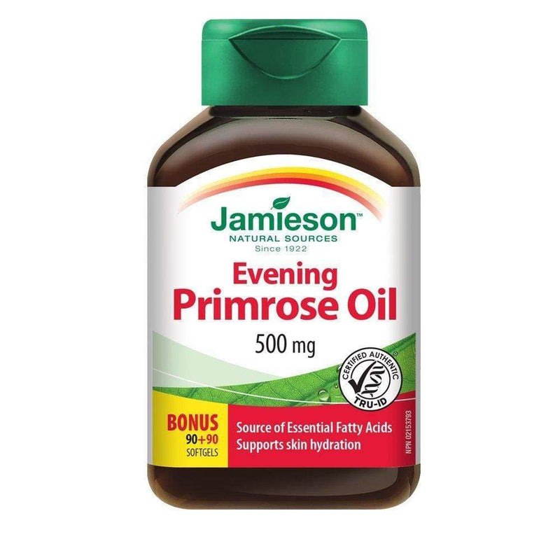 Jamieson Evening Primrose Oil 500 mg 180 Softgels