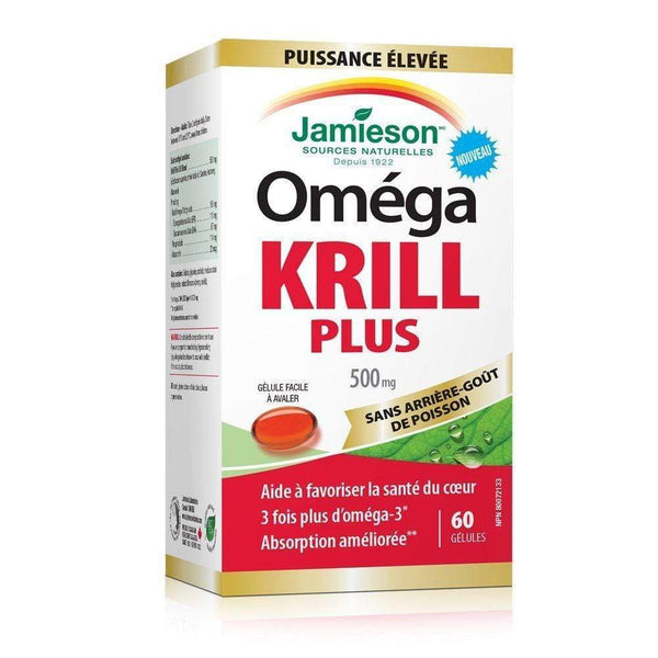 Jamieson Omega Krill Plus 60 Softgels