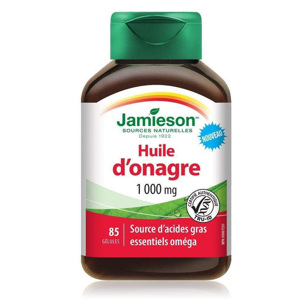 Jamieson Evening Primrose Oil 1000 mg 85 Softgels