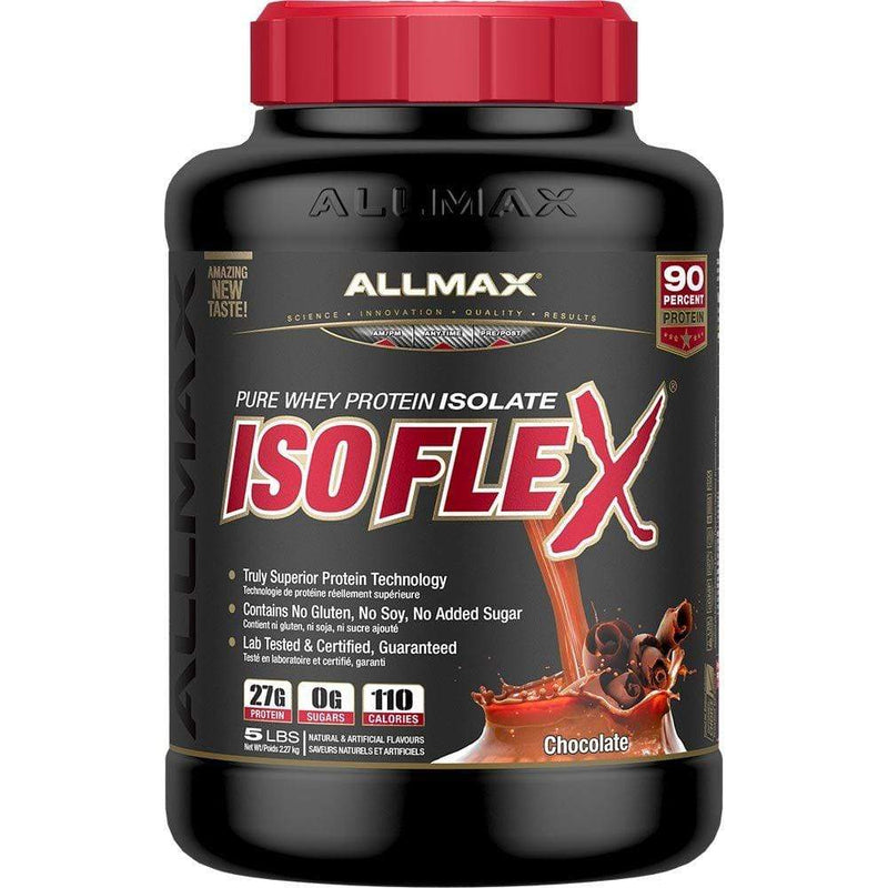 ALLMAX, Isoflex، بروتين مصل اللبن النقي المعزول، الشوكولاتة، 2.27 كجم (5 رطل)