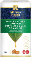 Manuka Health, Manuka Honey & Propolis, MGO 400+, 65g Lozenges (15 Servings)