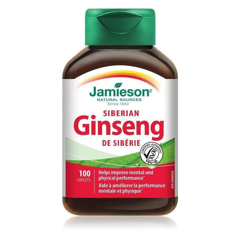 Jamieson Siberian Ginseng 100 Caplets