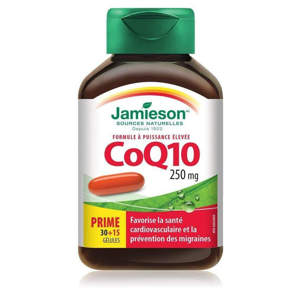 Jamieson 고효능 포뮬러 CoQ10 250 mg 45 소프트젤