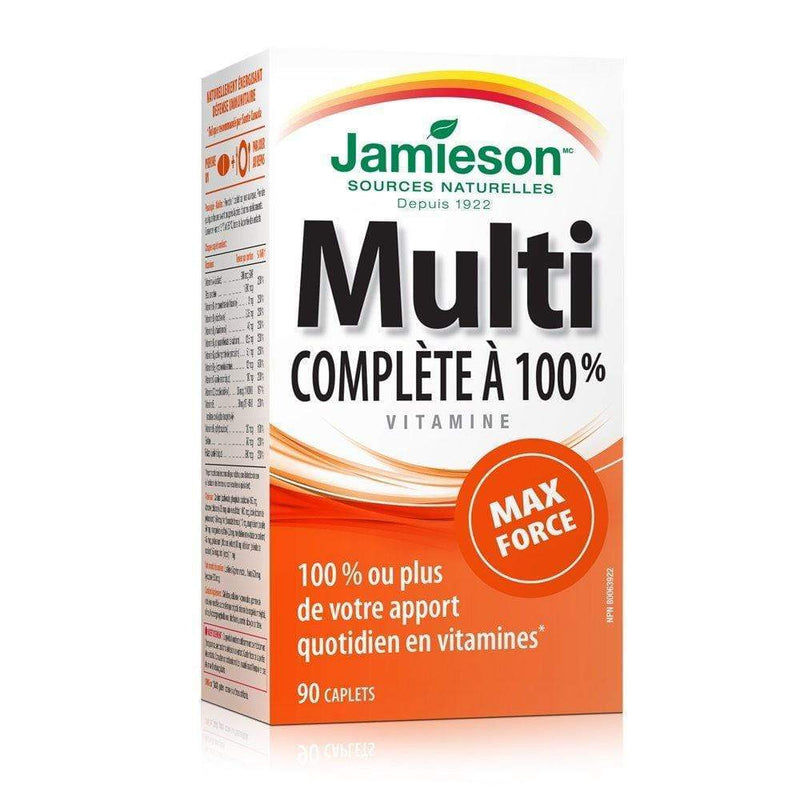 Jamieson, Multivitamin Max Strength, 90 Caplets