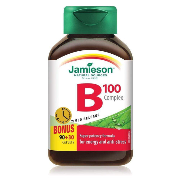 Jamieson B Complex 100 Timed Release 120 Caplets