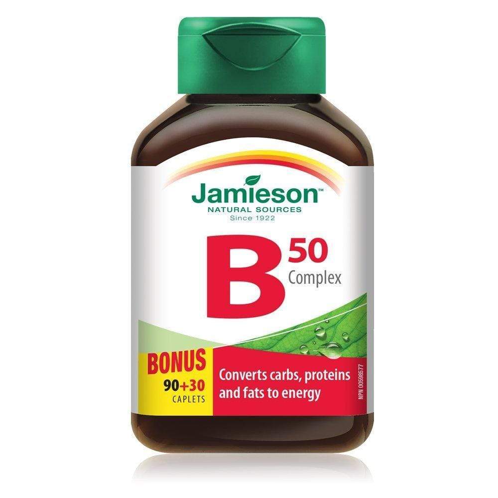 Jamieson B Complex 50 mg 120 Caplets