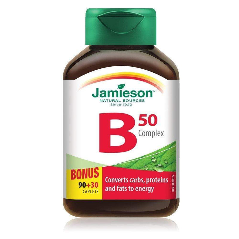 Jamieson B Complex 50 mg 120 Caplets