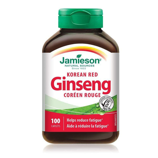 Jamieson Korean Red Ginseng 100 Caplets