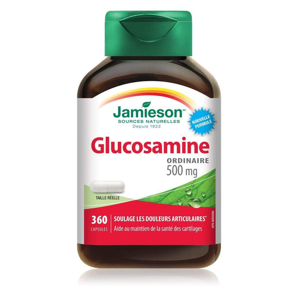 Jamieson Glucosamine 500 mg 360 Capsules