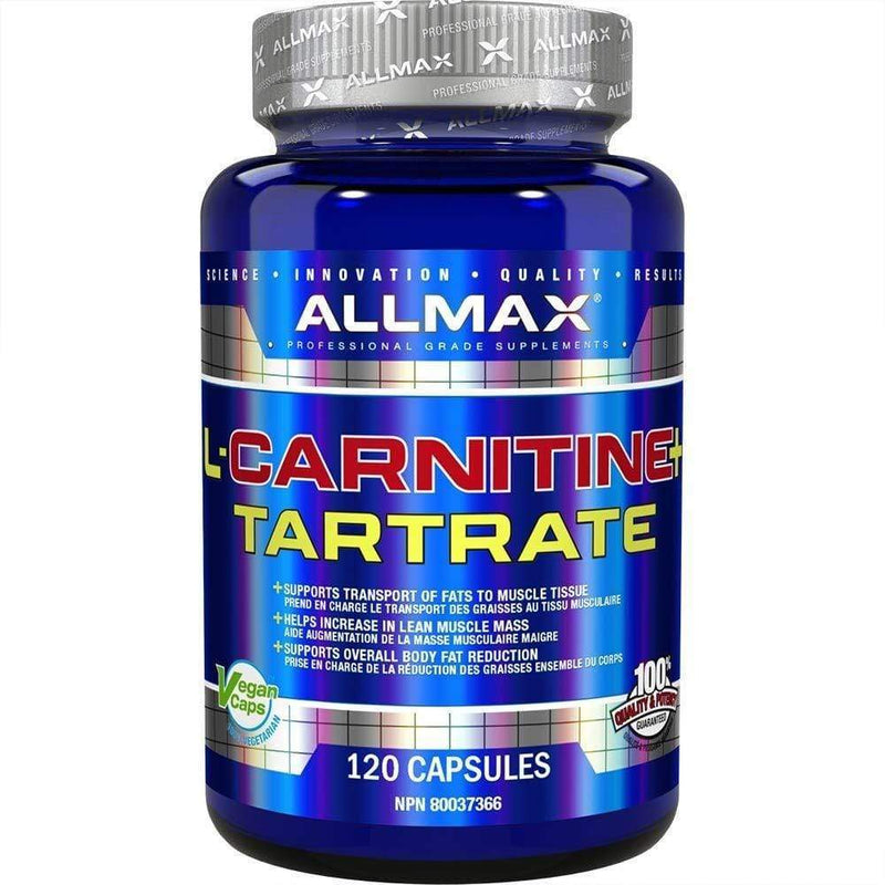 ALLMAX L-Carnitine + Tartrate 120 Capsules
