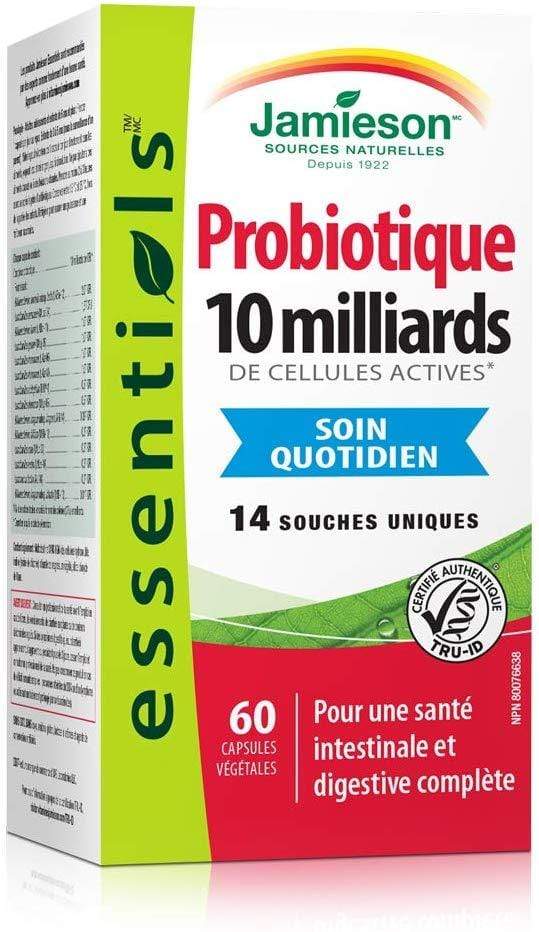 Jamieson 10 Billion Probiotic , 60 Capsules