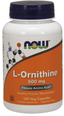 الآن ل-أورنيثين 500 مجم 120 كبسولة