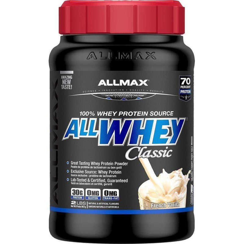 ALLMAX AllWhey 클래식 바닐라 2lb