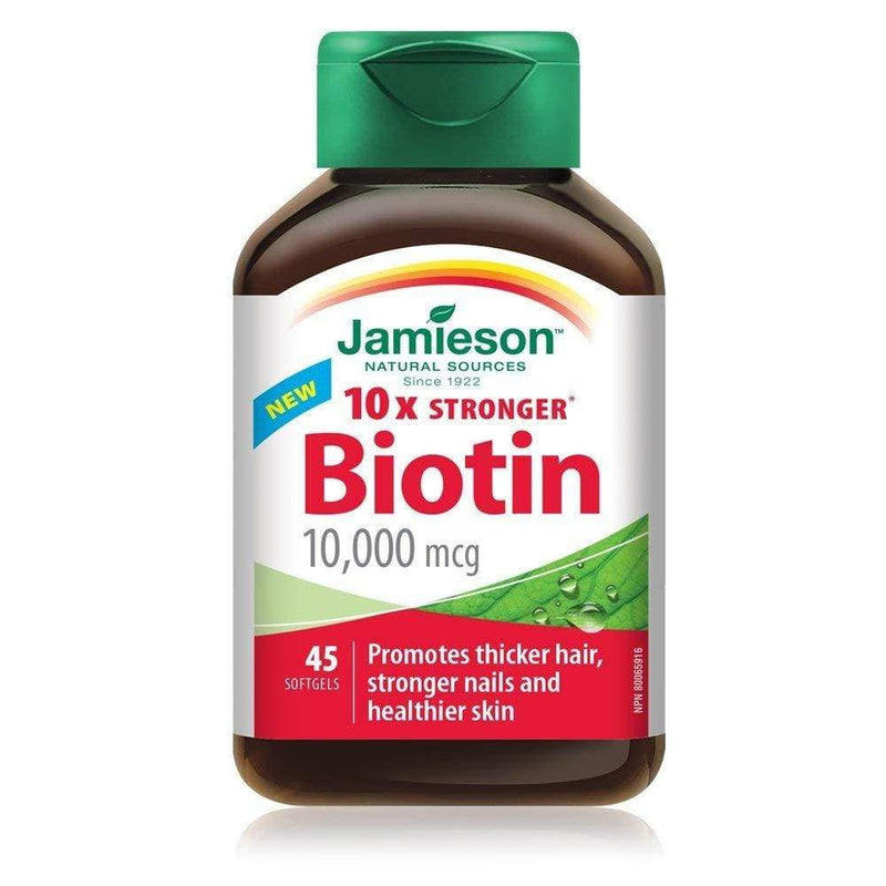 Jamieson Biotin 10000 mcg 45 Softgels