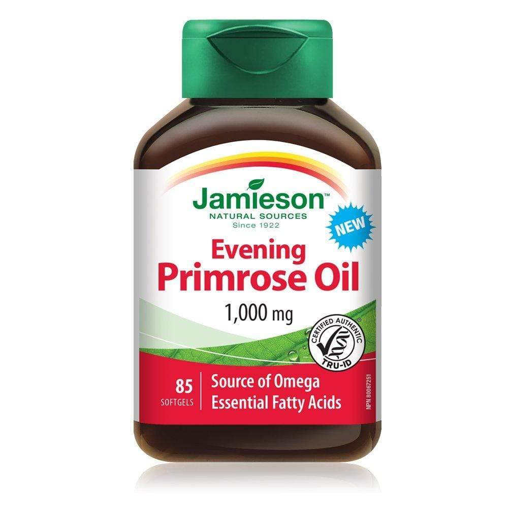 Jamieson Evening Primrose Oil 1000 mg 85 Softgels