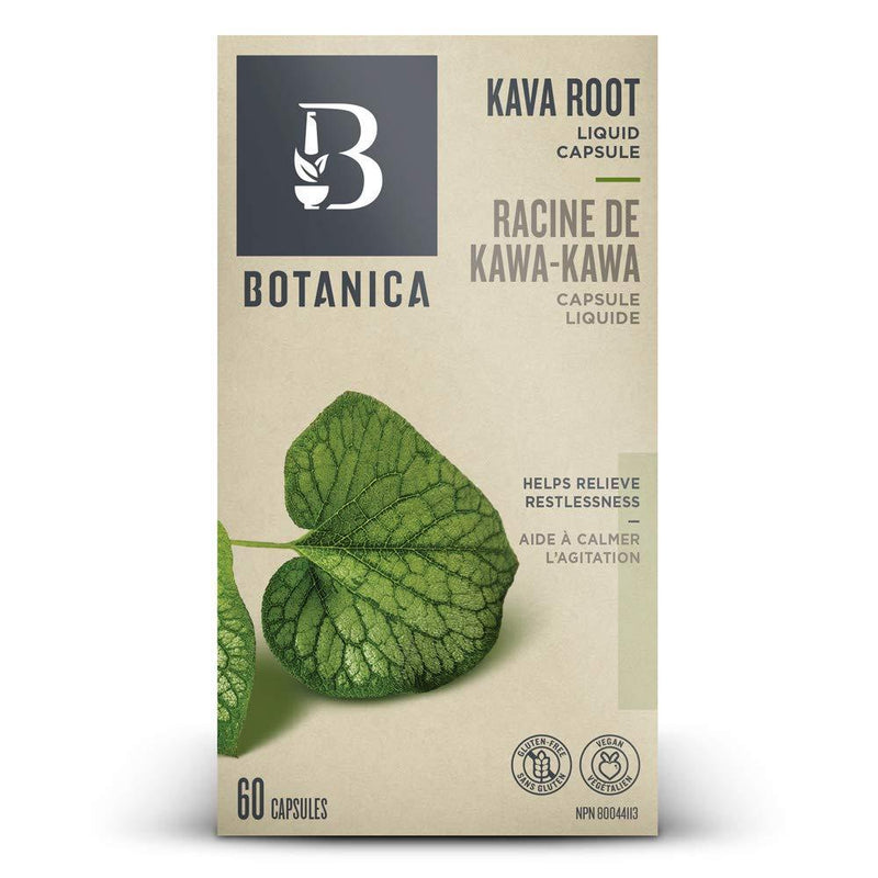 Botanica Kava Root, Liquid Capsules, 60 Capsules