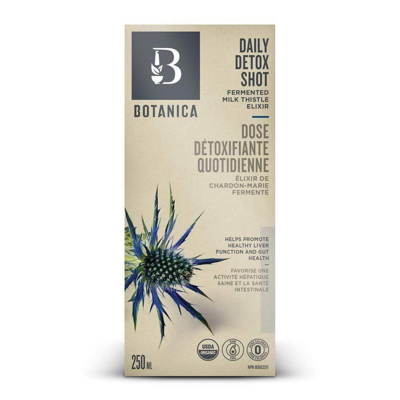 Botanica Daily Detox Shot Fermented Milk Thistle Elixir 250 ml