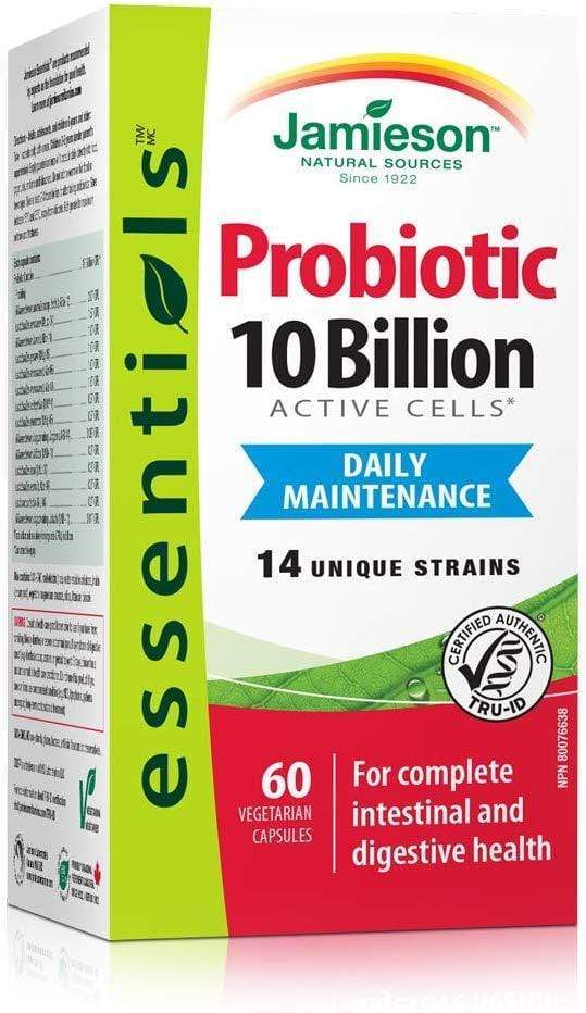 Jamieson 10 Billion Probiotic , 60 Capsules