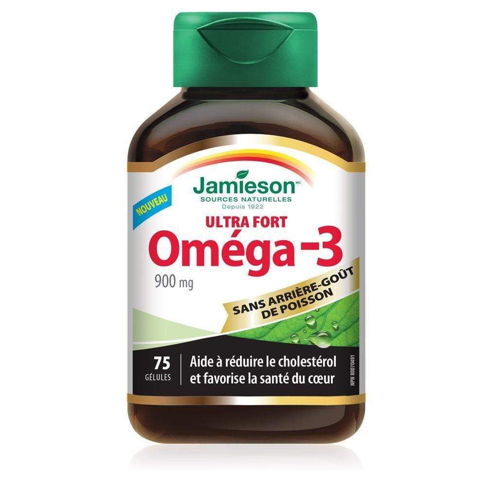 Jamieson Ultra Strength Omega-3 900 mg 75 Softgels