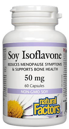 Natural Factors Soy Isoflavone Complex 50 mg 60 Capsules