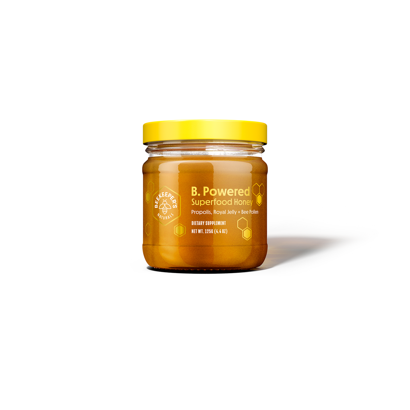 Beekeeper's Naturals, B.Powered Superfood Honey, 125g
