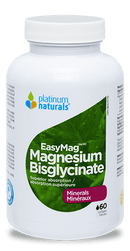 المواد الطبيعية البلاتينية EasyMag المغنيسيوم بيسجليسينات