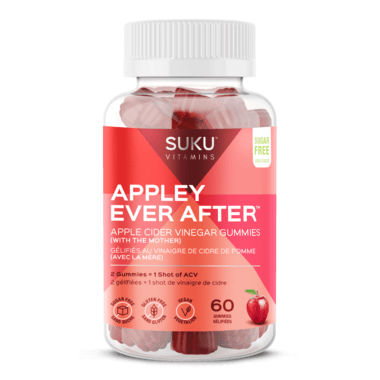 수쿠 비타민 애플리 에버 애프터 구미젤리 60개 - 사과 사이다 식초 맛