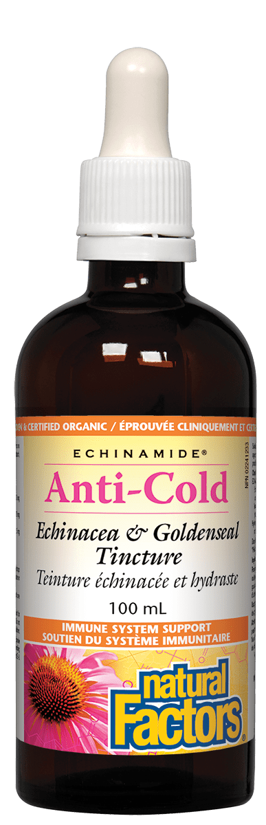 Natural Factors Echinacea & Goldenseal 100mL