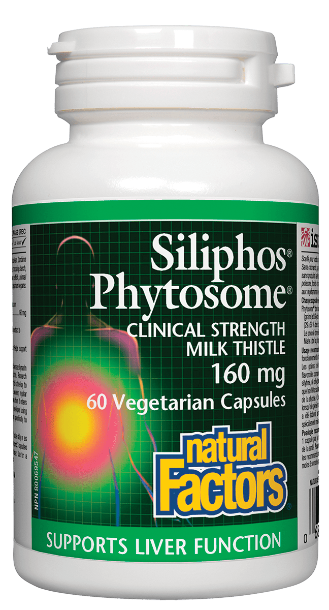 Natural Factors Siliphos Phytosome 160mg 60 Capsules