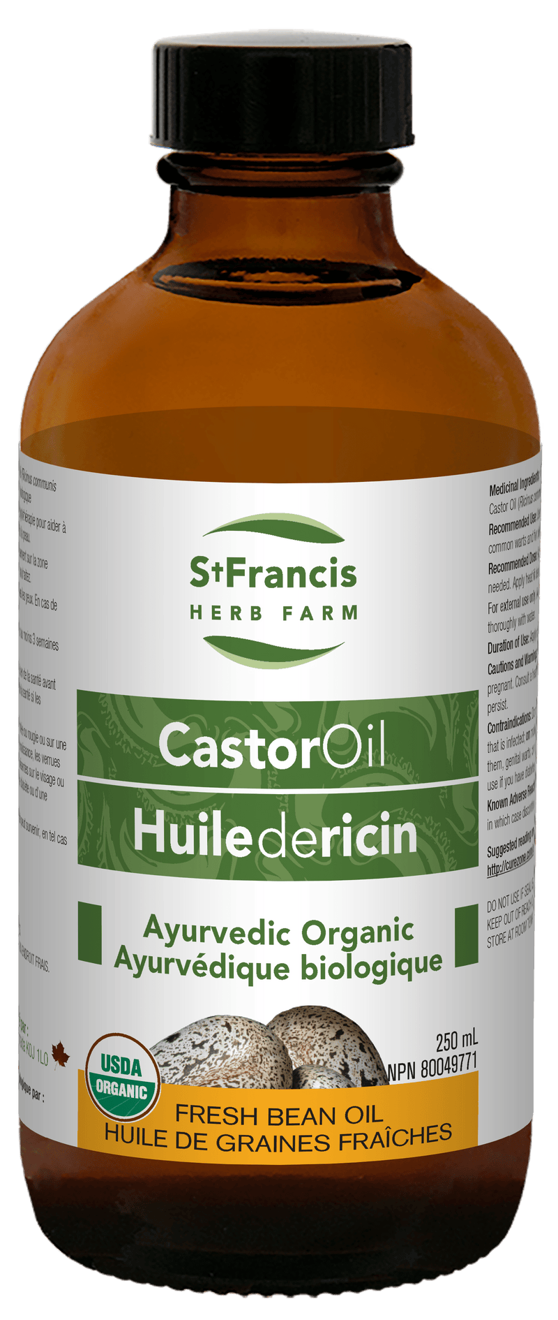 St Francis Herb Farm Castor Oil 250 ml