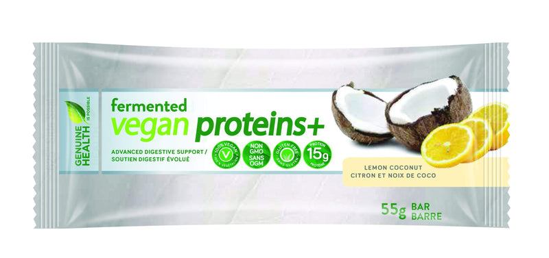 Genuine Health Fermented vegan proteins + Lemon Coconut