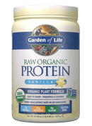Garden of Life 생 유기농 단백질 바닐라 620g