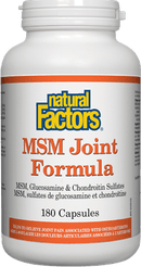내츄럴 팩터스 MSM 조인트 포뮬러 180 캡슐