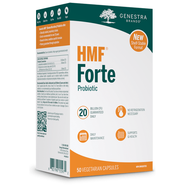 العلامات التجارية جينيسترا HMF Forte Probiotic