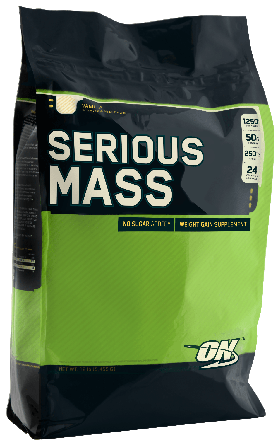 Optimum Nutrition Serious Mass Vanilla 12lbs