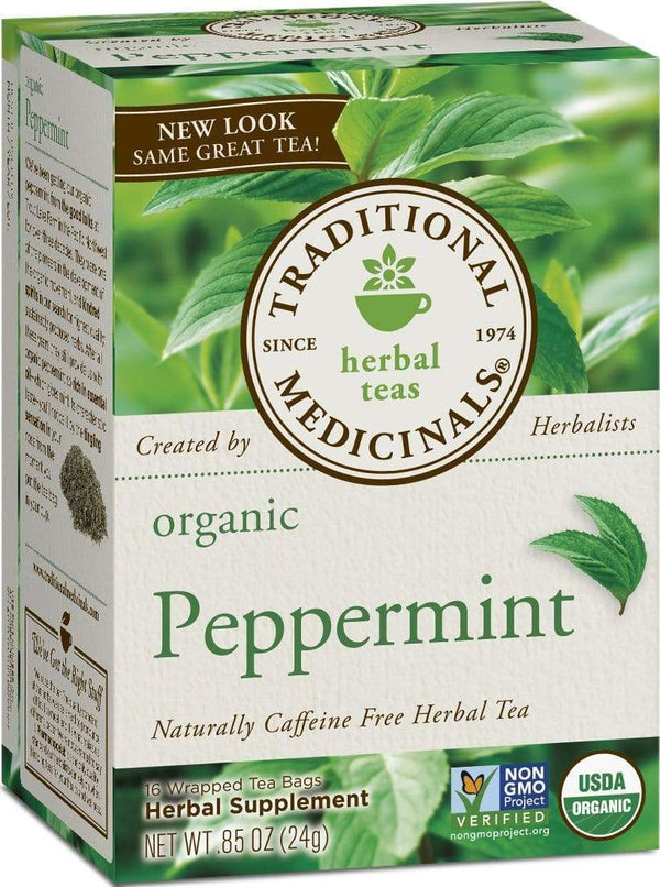 الأدوية التقليدية شاي النعناع العضوي