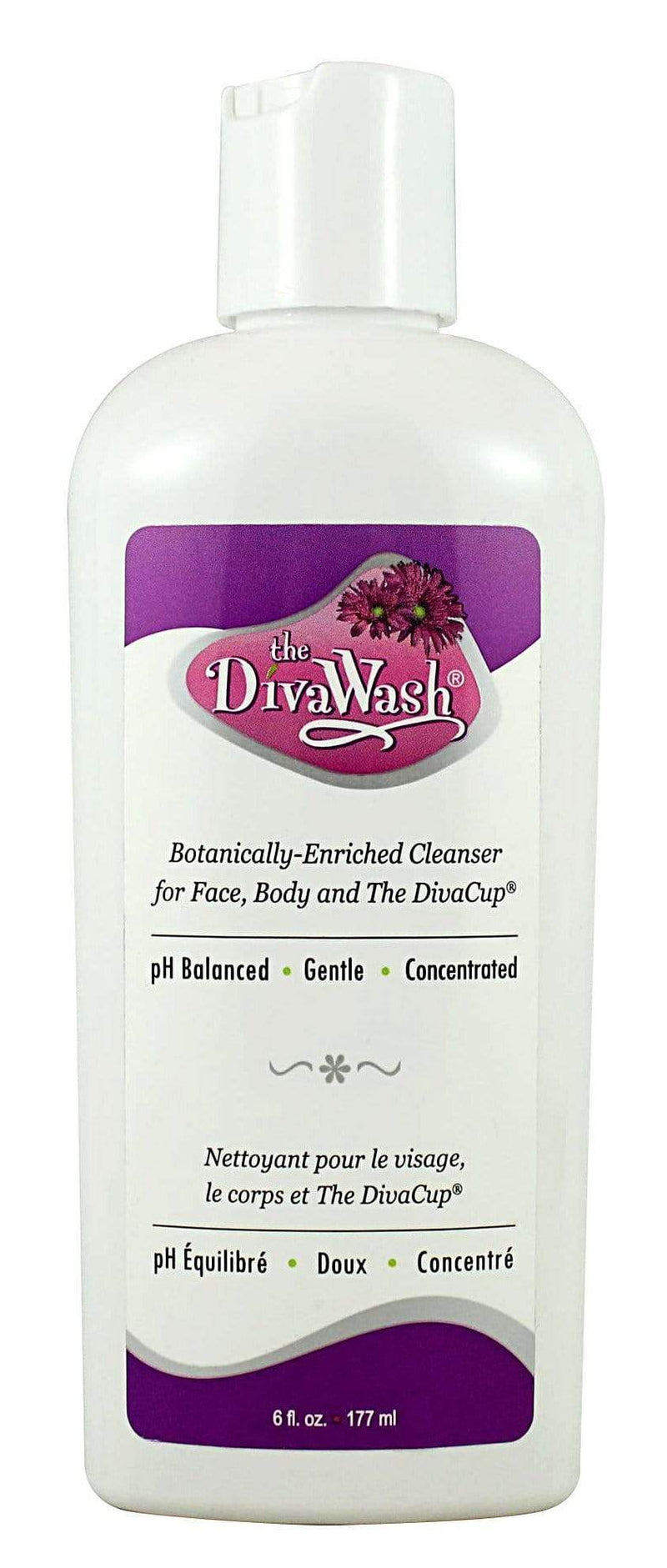 DivaWash Menstrual Cup Cleanser 6 oz/ 177 ml