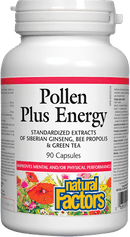 Natural Factors Pollen Plus Energy