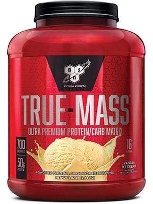BSN, True-Mass, Vanilla Ice Cream, 2.64 Kg (5.82 lb)