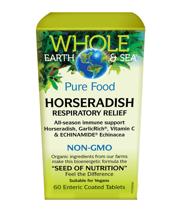 Whole Earth and Sea Horseradish