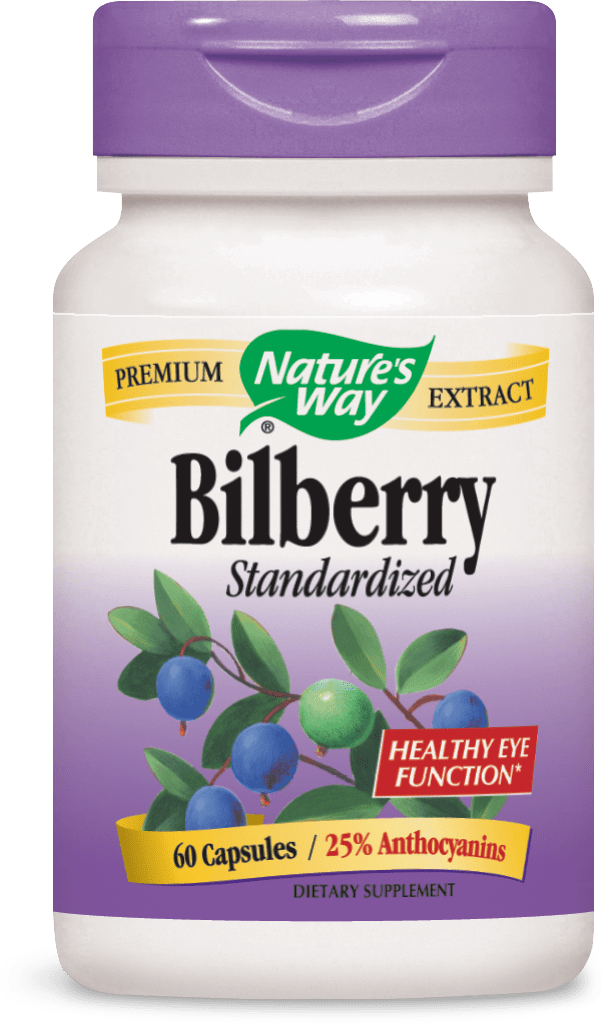 Nature's Way Bilberry Standardized
