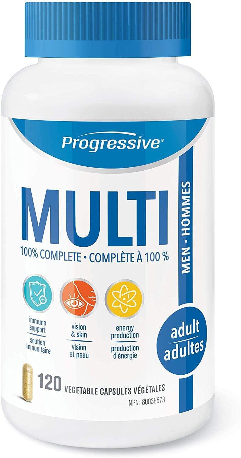 Progressive, MultiVitamin for Adult Men, 120 Capsules